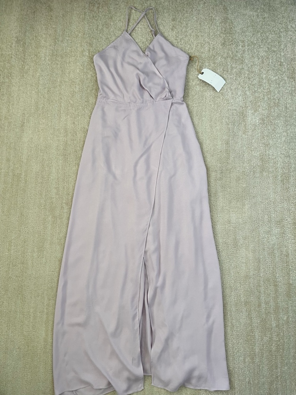 NWT Nordstrom Leith Faux Wrap Summer Cocktail Maxi Dress XS